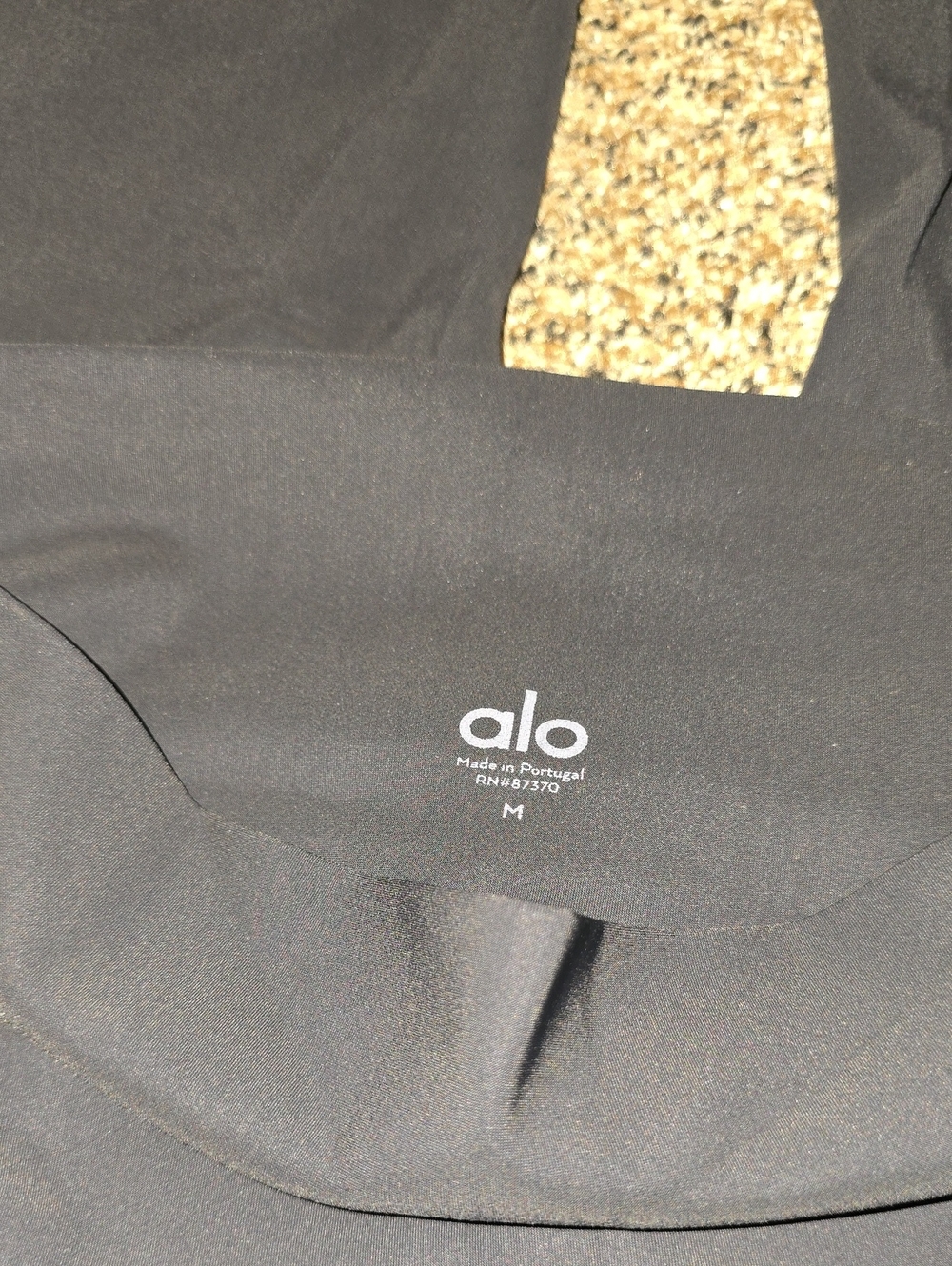 ALO Yoga Warrior Leggings Black Size Medium 7/8 Length - Picture 5 of 8